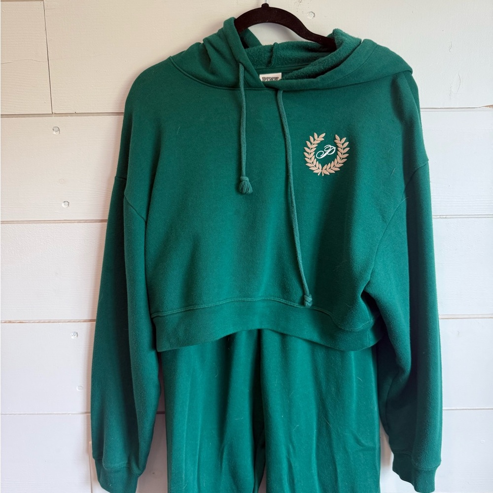 Victoria's Secret Green Track Pants & Joggers